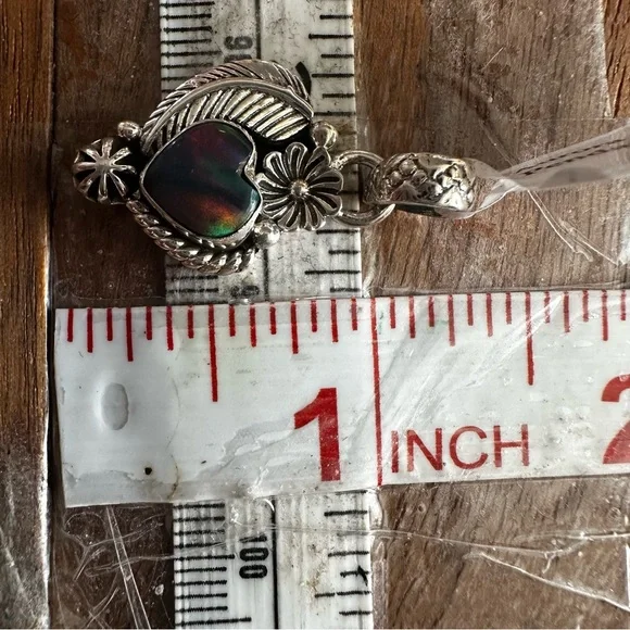 Aurora Opal, Sterling Silver NWT Dainty Pendant wholesale $55 USD, just pendant - Picture 5 of 8